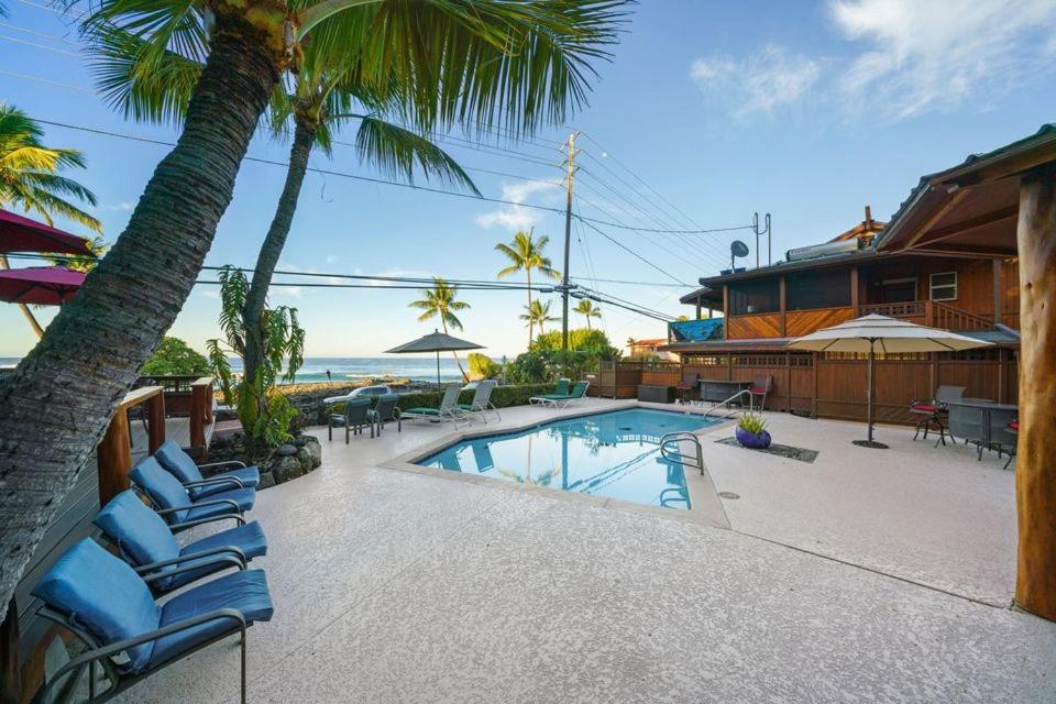 Ocean View 2 Bedroom Kahalu'U Reef 카일루아 코나 외부 사진